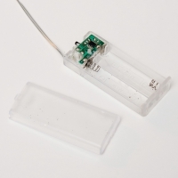 Светодиодная фигура &laquo;Мишка&raquo; 12 &times; 17 см, акрил, 20 LED, батарейки ААх2 (не в комплекте), свечение белое