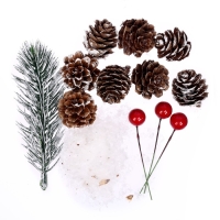 Набор новогоднего декора &laquo;Морозные шишки&raquo;