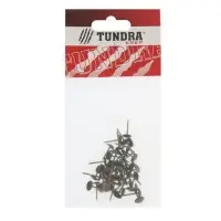 Гвозди ТУНДРА, декоративные, обивочные, 8&times;15 мм, бронза, фасовка 50 шт.