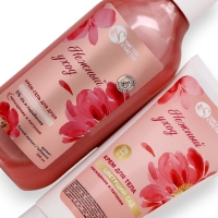 Подарочный набор "Насыщение и питание", гель для душа,300 мл и крем для тела,200 мл