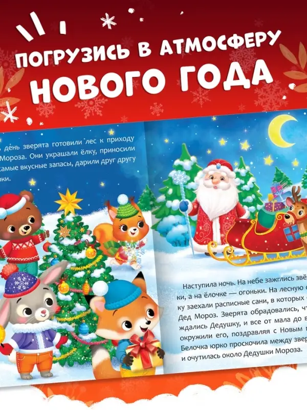 Книга &laquo;Снежинка для Деда Мороза&raquo;, А5, 16 стр.