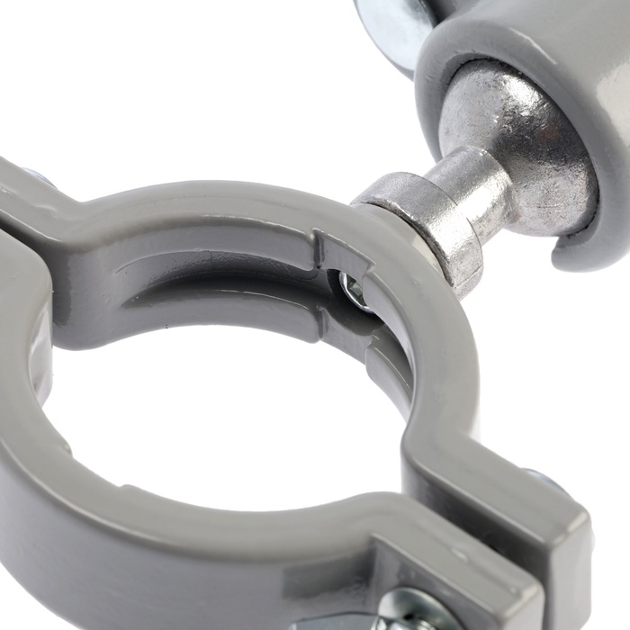 Стойка для дрели ТУНДРА, винтовой зажим, поворотный шарнир 360&deg;, d=60 мм, длина 253 мм