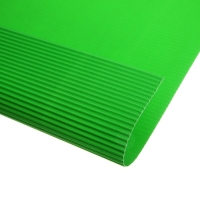 Картон цветной гофрированный Jooydoo, А4, 10 листов, 10 цветов