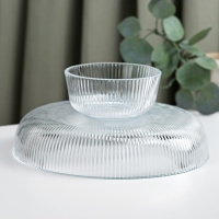 Ваза для фруктов &laquo;Камелия&raquo;, 26,3&times;11 см, цвет прозрачный