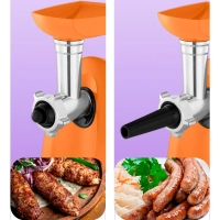 Мясорубка электрическая с насадками КТ-2123 - 1000-1200 Вт