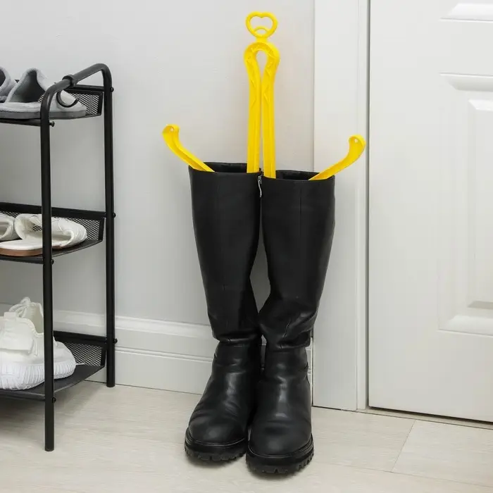 Держатель для голенищ обуви складной, 33(50,5)&times;7,5 см, цвет МИКС