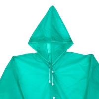 Дождевик &laquo;Динозаврики&raquo; со светоотражающими наклейками, рост 120-160 см