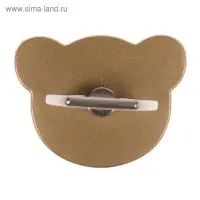 Держатель-подставка с кольцом для телефона Luazon, в форме &laquo;Мишки&raquo;, цвет золотой