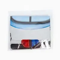 Воздушный шар фольгированный 35" 3D &laquo;Полицейская машина&raquo;, под воздух