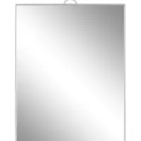 Зеркало интерьерное настенное, акрил, 18 х 24 см, серое