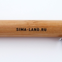 Бамбуковая ручка в деревянном футляре &laquo;Лучшему учителю&raquo;, синяя паста, 1.0 мм