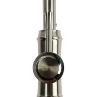 Смеситель для кухни ZEIN Z3736, однорычажный, высота излива 26 см, сатин