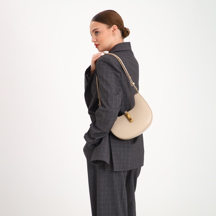 Сумка женская TEXTURA, маленький размер, цвет бежевый