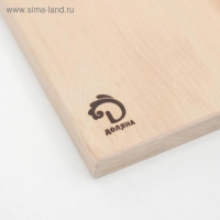 Доска разделочная Доляна &laquo;Классика&raquo;, 42&times;28&times;1,8 см, берёза