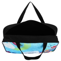 Папка для труда А4 на молнии текстиль 70мм 360 х 260 &laquo;1 сентября: Школьная&raquo;