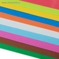 Фоамиран цветной, набор А4, 2 мм, deVENTE, 10 листов х 10 цветов