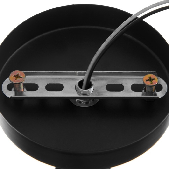 Спот "Шейни" Е27 40Вт черный 10х10х10см