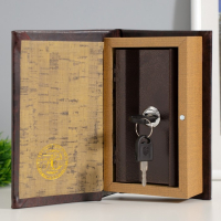 Сейф дерево книга Мой капитал 17*11*5 см