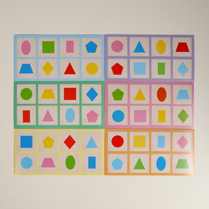 Лото &laquo;Геометрические фигуры&raquo;