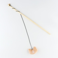 Дразнилка &laquo;Мордочка&raquo; с игрушкой, бежевая