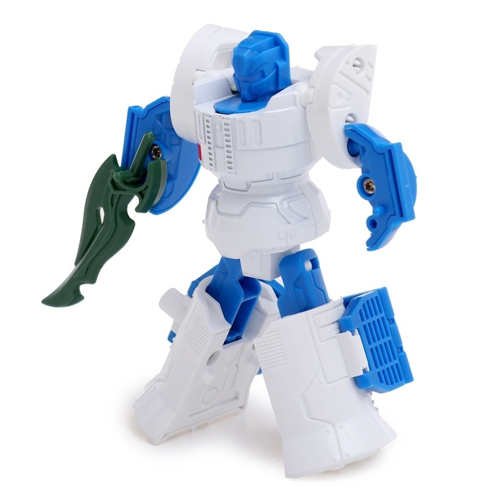 Робот &laquo;Спутник&raquo;, трансформируется, с металлическими элементами