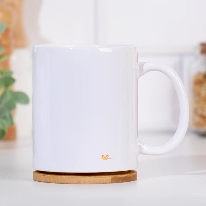 Кружка чайная керамическая "Золотой парикмахер"