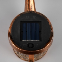 Садовый светильник на солнечной батарее &laquo;Лейка&raquo;, 21 &times; 15 &times; 9.5 см, 37 LED, свечение тёплое белое