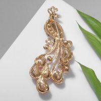 Брошь &laquo;Жар-птица&raquo; волшебная, цвет красный в золоте