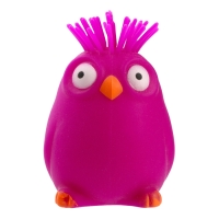 Мяч детский резиновый ёжка световой &laquo;Пингвинчик&raquo;, цвета МИКС , в шоубоксе