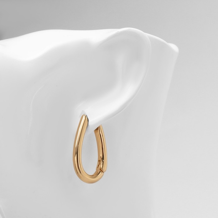 Серьги металл &laquo;Богема&raquo; божественная арфа, цвет золото