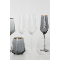 Бокал для шампанского стеклянный Magistro &laquo;Дарио&raquo;, 180 мл, 5&times;27,5 см, цвет прозрачный