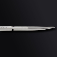 Ножницы маникюрные &laquo;Premium&raquo;, загнутые, широкие, 9 см, на блистере, цвет серебристый