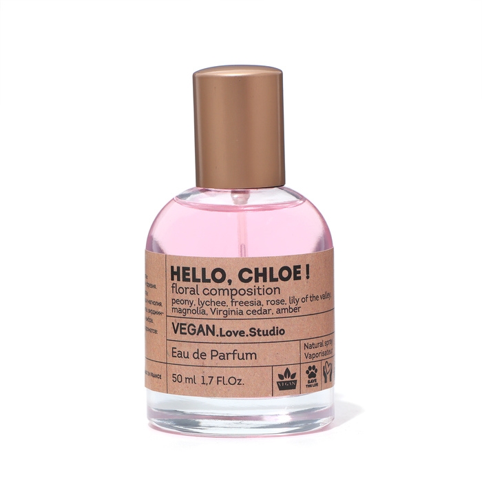 Парфюмерная вода Vegan Love Studio Hello, Chloe!, 50 мл (по мотивам Chloe Eau De Parfum (Chloe)