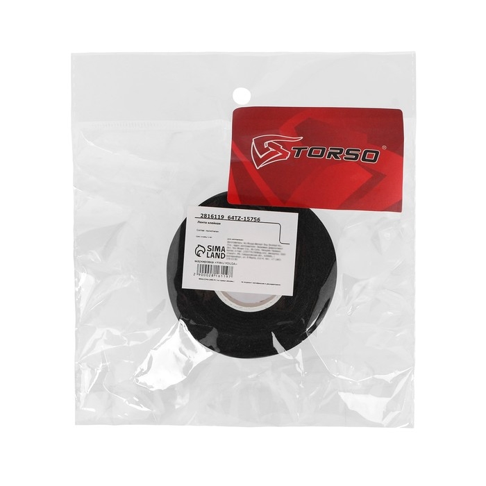 Клейкая лента TORSO, двусторонняя, вспененная, 40 мм &times; 2 м