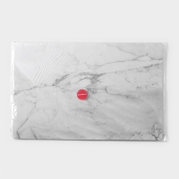 Салфетка сервировочная на стол Доляна &laquo;Мрамор&raquo;, 43&times;28 см, цвет серый