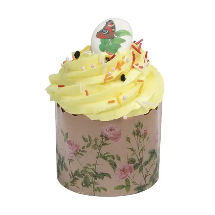 Форма для кулича бумажная &laquo;Розы&raquo;, 6&times;4.5 см, МИКС