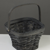 Набор корзин плетёных, 3 шт., 28&times;28&times;16 см, 23&times;23&times;14 см, 18&times;18&times;12 см, ива, серая