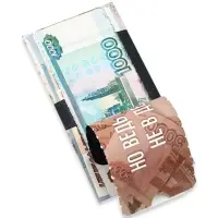 Конверт для денег с отрывной лентой &laquo;Кошелёк&raquo;, 16.5 х 8 см