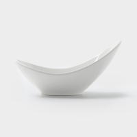 Салатник Hanna Kn&ouml;vell, 24.8&times;14.5&times;12 см, фарфор, белый