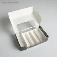 Коробка для эклеров с вкладышами - 5 шт &laquo;Special for you&raquo;, 25,2 х 15 х 7 см