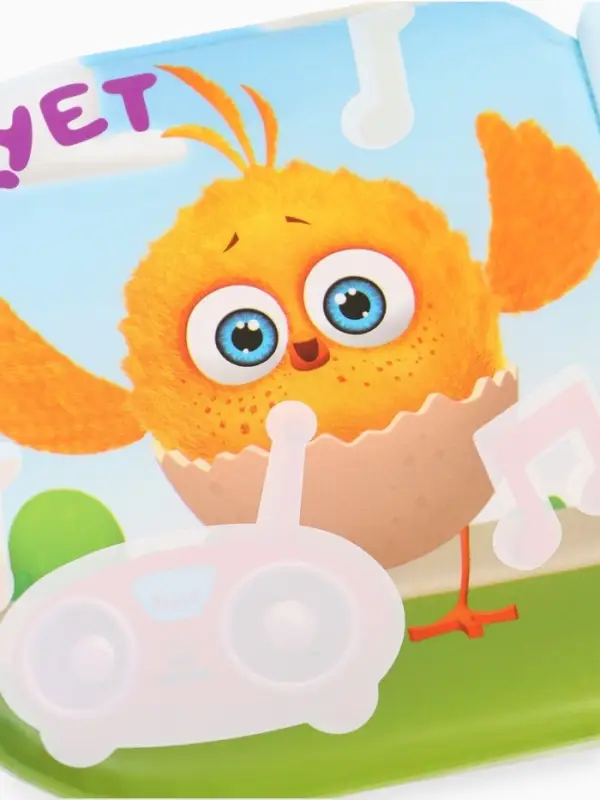 Книжка-игрушка для ванны &laquo;Что делает Цыпа?&raquo;, ЦЫП-ЦЫП