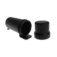 Контейнер мотоциклетный для хранения вещей, 36&times;10,5 см, черный