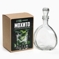 Набор для приготовления настойки &laquo;Мохито&raquo;, набор специй, штоф