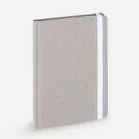 Блокнот Lactonica, серый