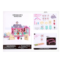 Дом для кукол &laquo;Сказочная жизнь&raquo; с куклой, питомцем и аксессуарами, свет