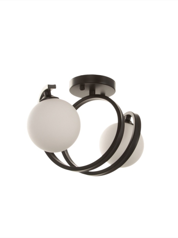 Бра Nadine 2х10Вт GU10 черный 30х16х32см