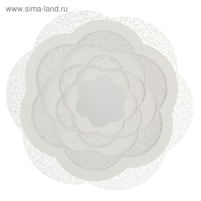 Светильник с ПДУ 660608N LED 160Вт 3 режима 3000-6000К диммер белый 50х50х7,5 см BayerLux