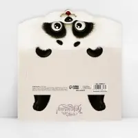 Конверт для денег фигурный &laquo;Весёлая панда&raquo;, 17.5 х 8 см
