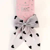 Бант для волос на заколке &laquo;Сердечки&raquo;, Принцессы