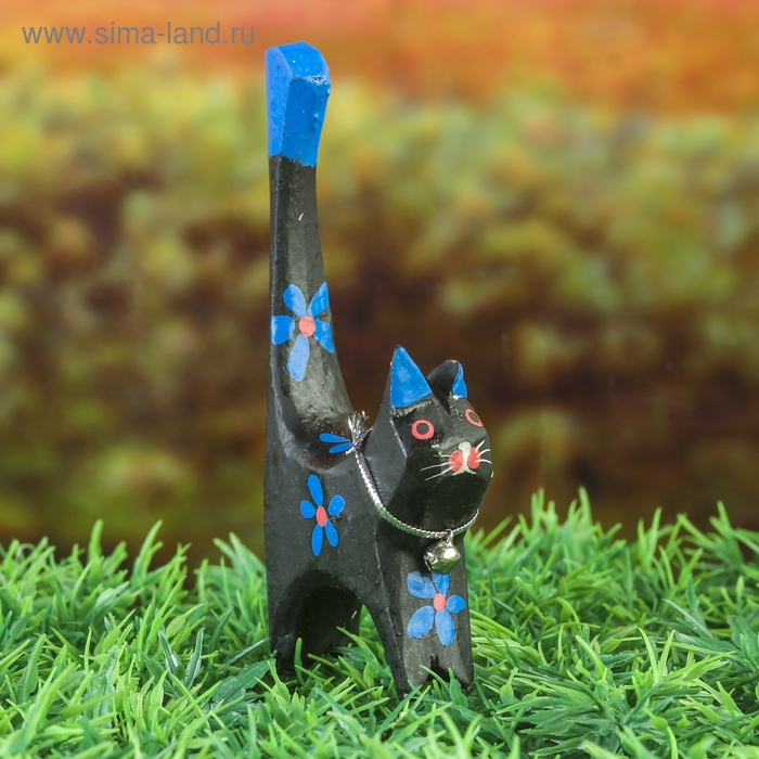 Набор сувенирный "Тёмные кошечки" (4 шт) 7,5х5х11 см